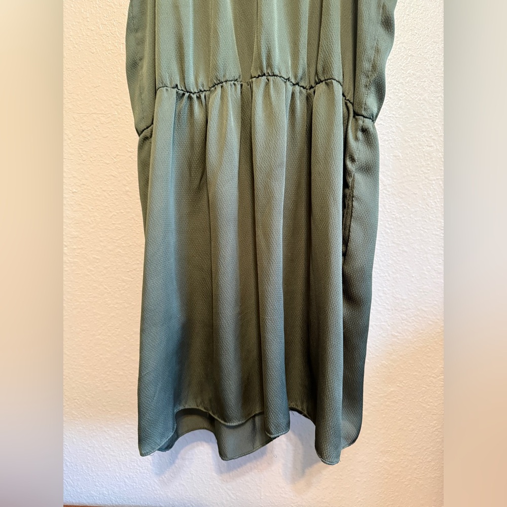Rubber Ducky Productions Olive Ruffle Mini Dress - Picture 6 of 8